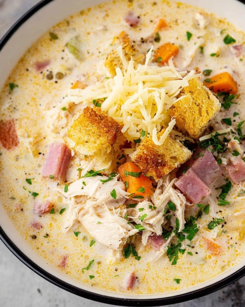 Chicken Cordon Bleu Soup Recipe