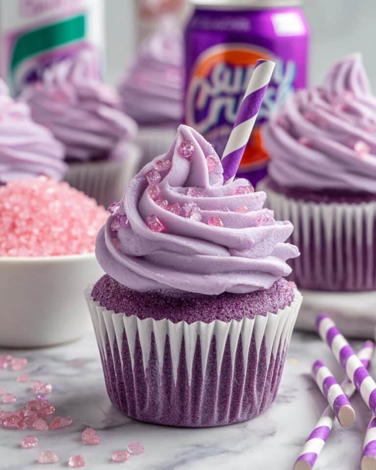 Grape Soda Cupcakes Recipe