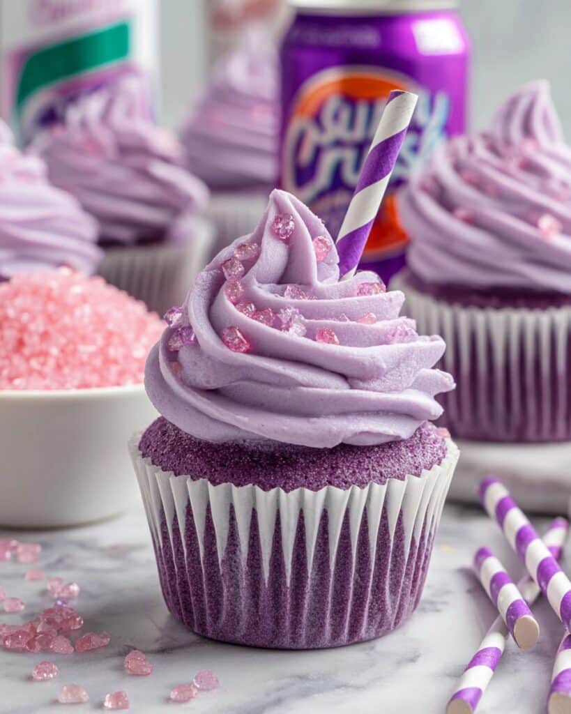 Grape Soda Cupcakes Recipe