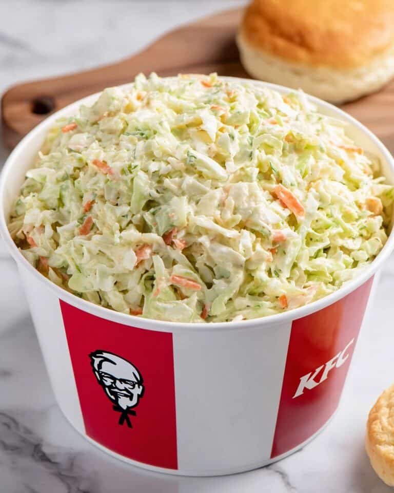 KFC Copycat Coleslaw Recipe
