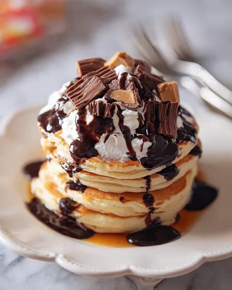 Peanut Butter Cup Pancakes Recipe