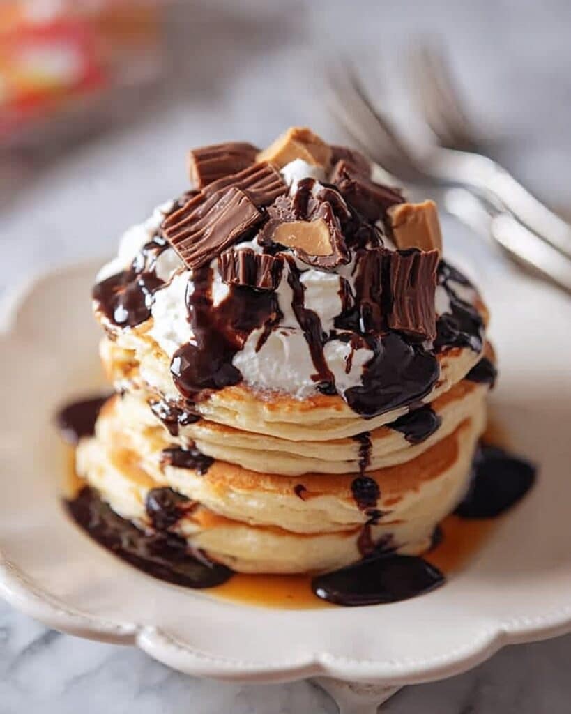 Peanut Butter Cup Pancakes Recipe