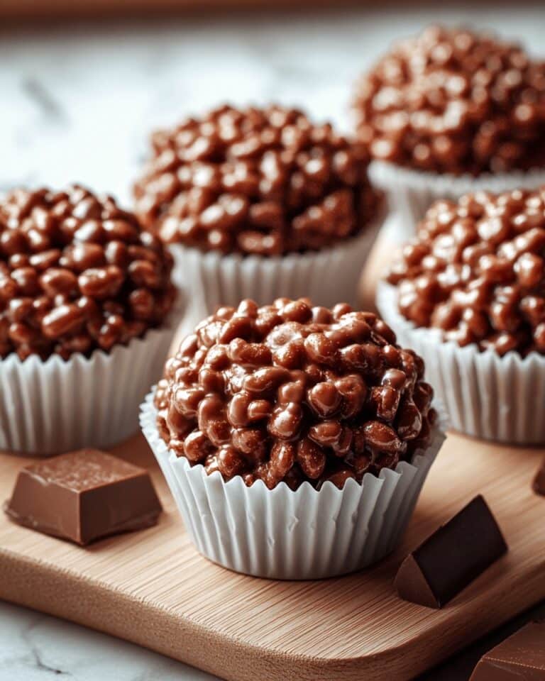 Old School Chocolate Rice Crispy Cakes Recipe