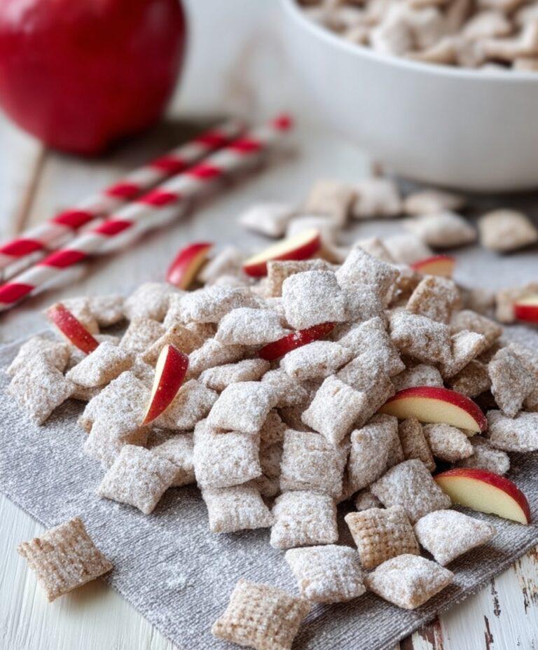 Caramel Apple Puppy Chow Recipe