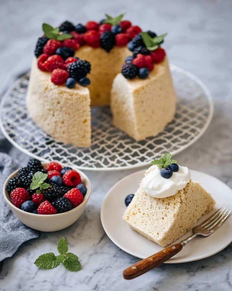 Hojicha Chiffon Cake Recipe