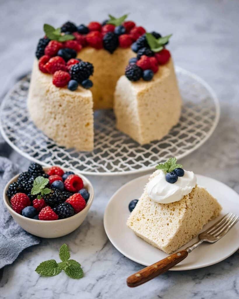 Hojicha Chiffon Cake Recipe