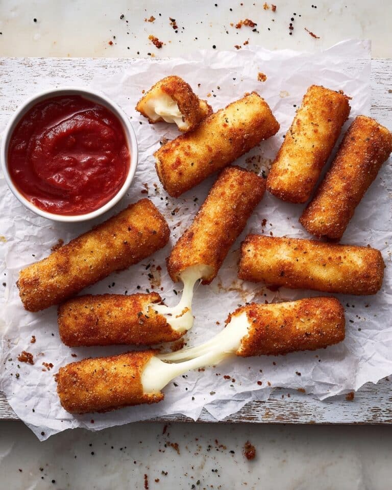 Air Fryer Mozzarella Sticks Recipe
