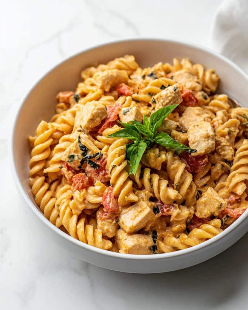 Baked Feta Chicken Pasta Recipe