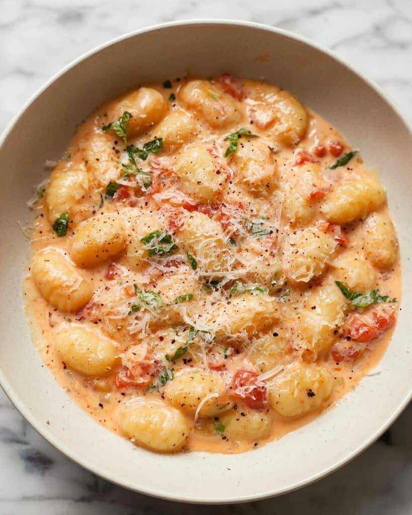 Creamy Tomato Gnocchi Recipe
