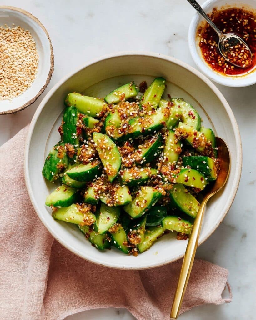 Chinese Smashed Cucumber Salad Recipe