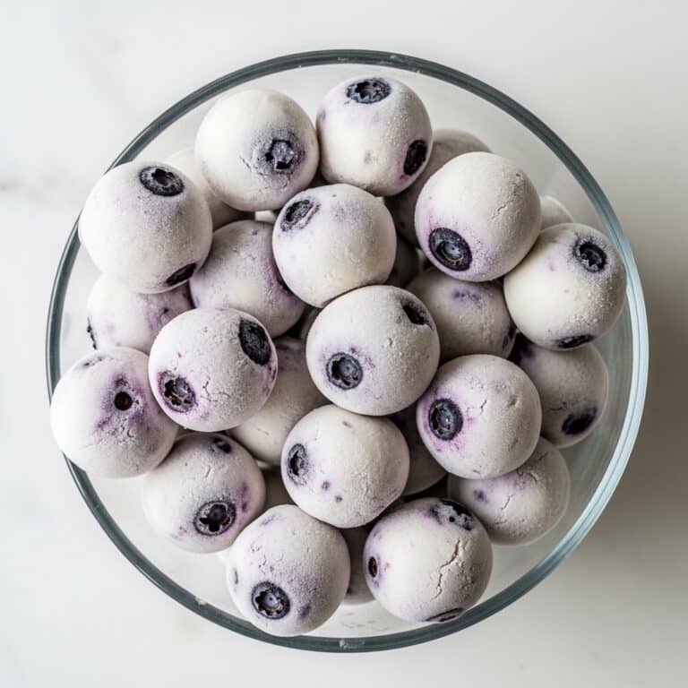 Frozen Yogurt-Dipped Blueberry Bites Recipe
