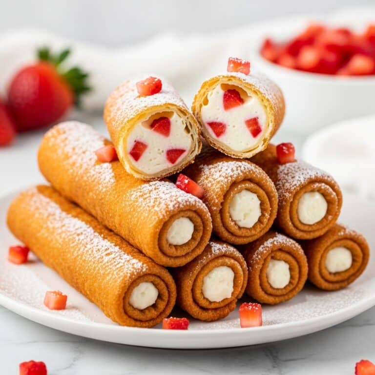 Cheesecake Egg Rolls Recipe