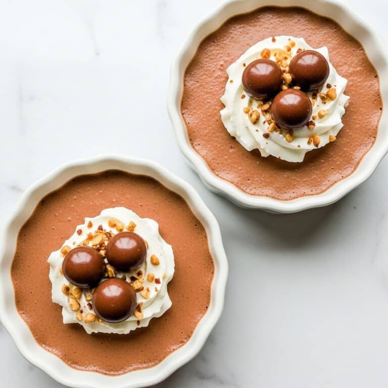 Malted Milk Chocolate Pots de Crème Recipe