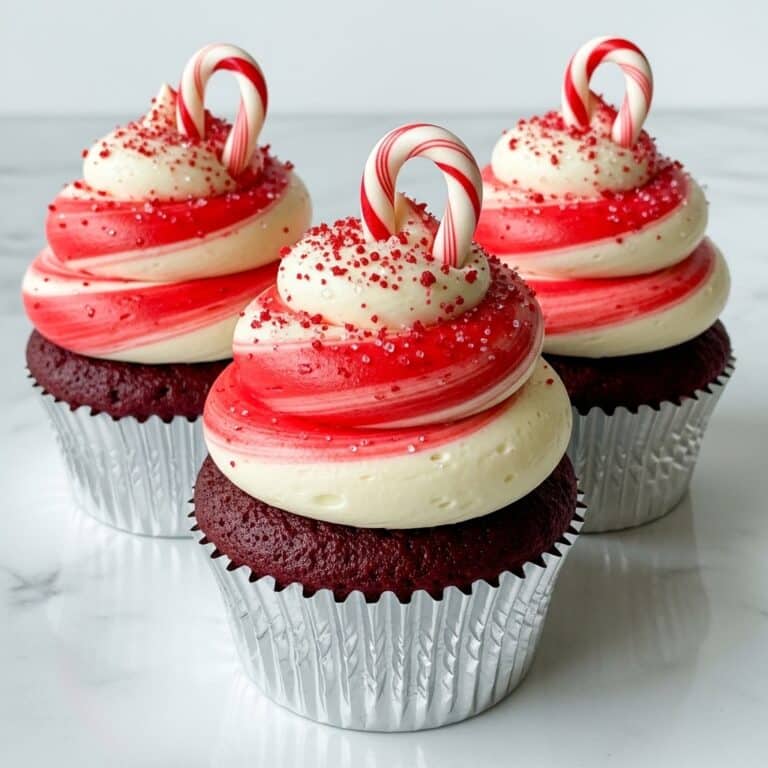 Candy Cane Cupcakes Recipe