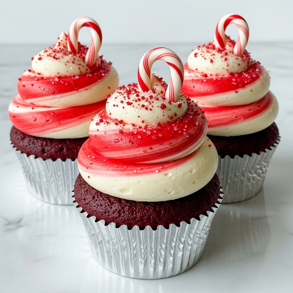 Candy Cane Cupcakes Recipe