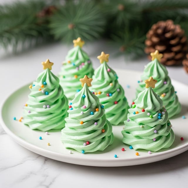 Christmas Meringue Cookies Recipe