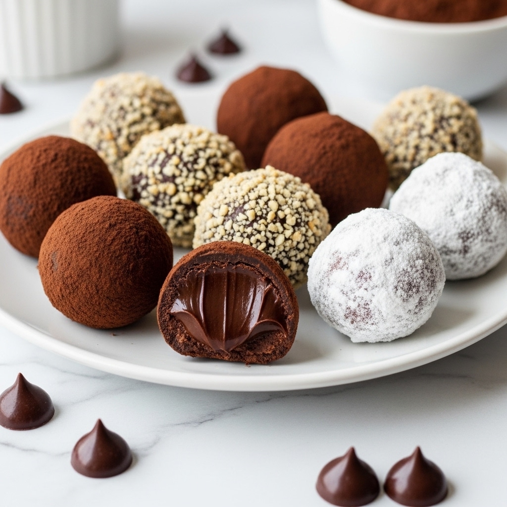 Keto Chocolate Hazelnut Truffles Recipe