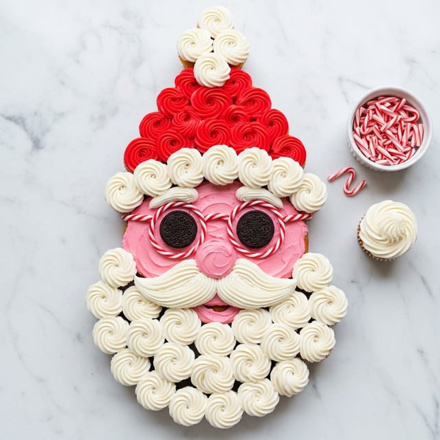 Pull-Apart Santa Cake Recipe