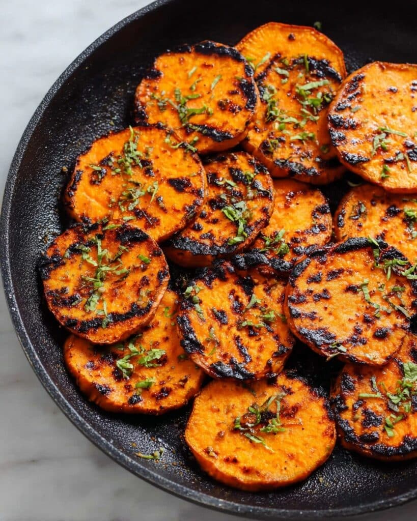 Grilled Sweet Potatoes Recipe