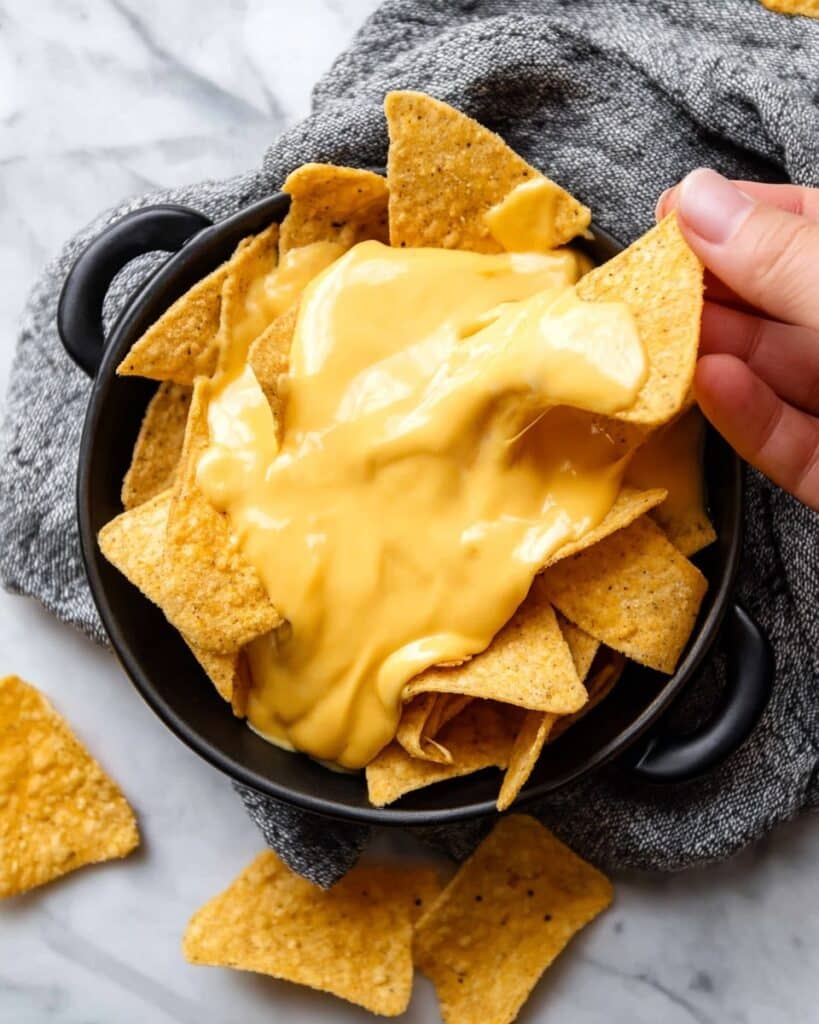 Creamy Nacho Cheese Dip Recipe