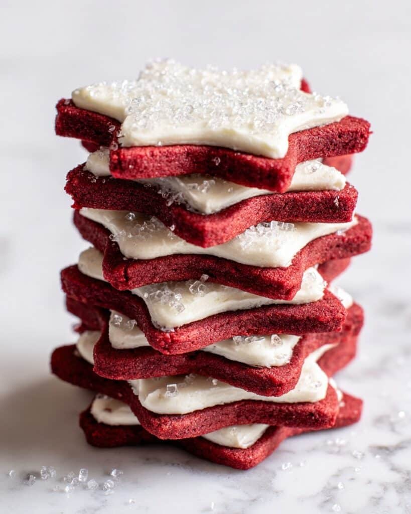 Red Velvet Cookies with Cream Cheese Frosting Recipe