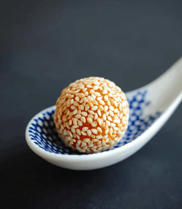 Sweet Potato Sesame Balls Recipe