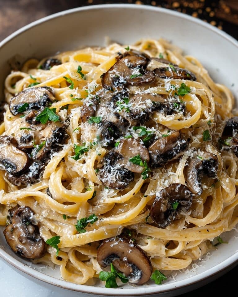 Caramelized Leek and Mushroom Gruyere Pasta Recipe