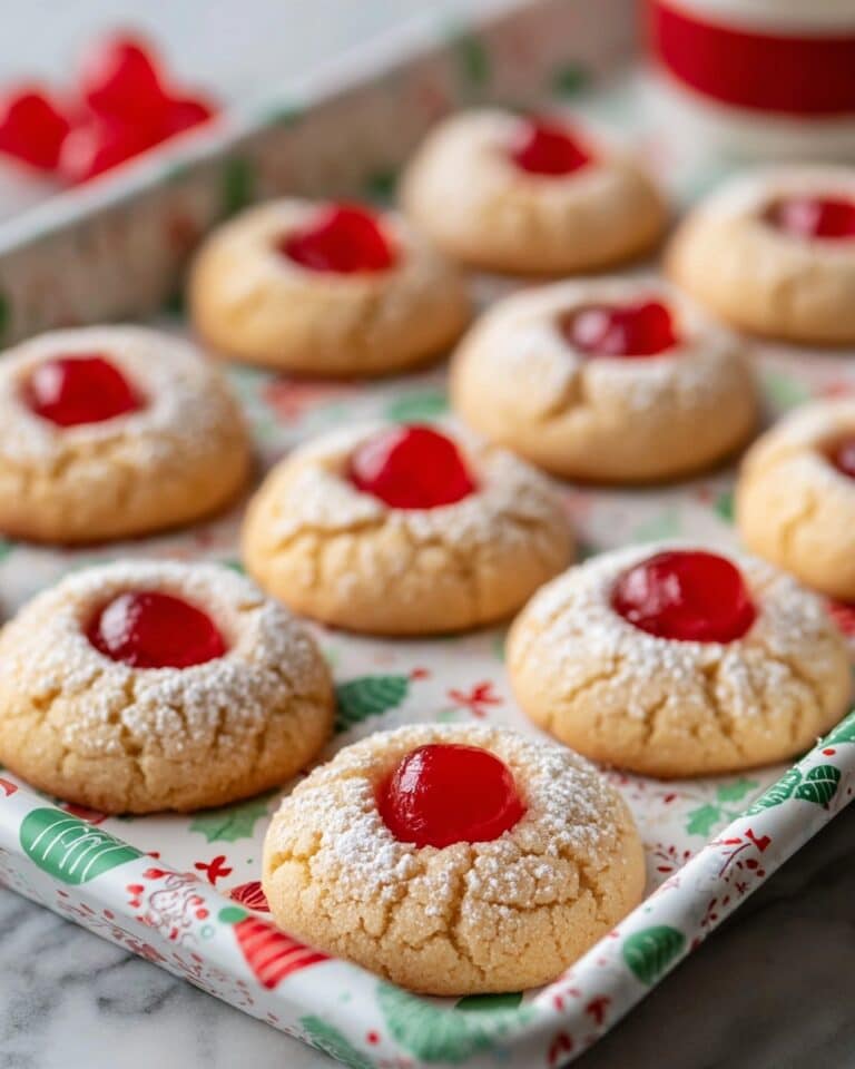 Almond Cherry Cookies Recipe
