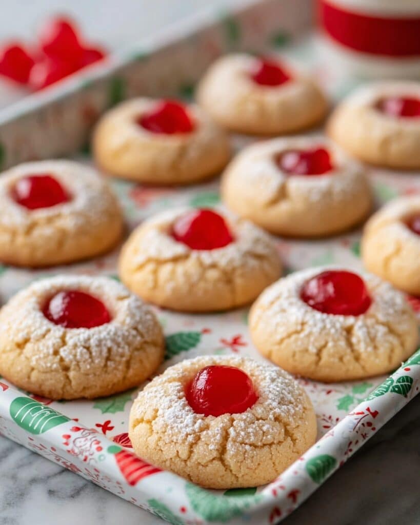 Almond Cherry Cookies Recipe