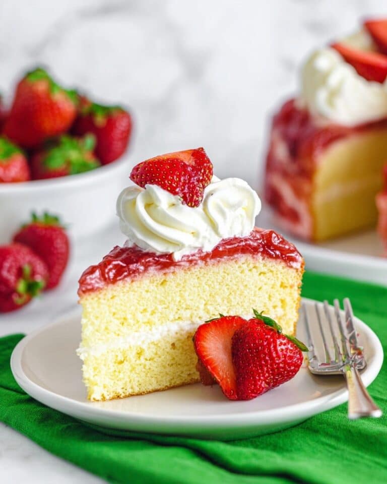 Strawberry Upside Down Cake Recipe