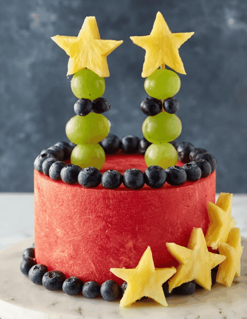 All Fruit Party Cake Recipe