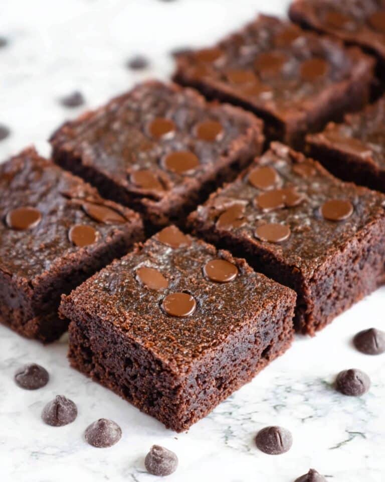 Fudgy Chocolate Banana Brownies Recipe