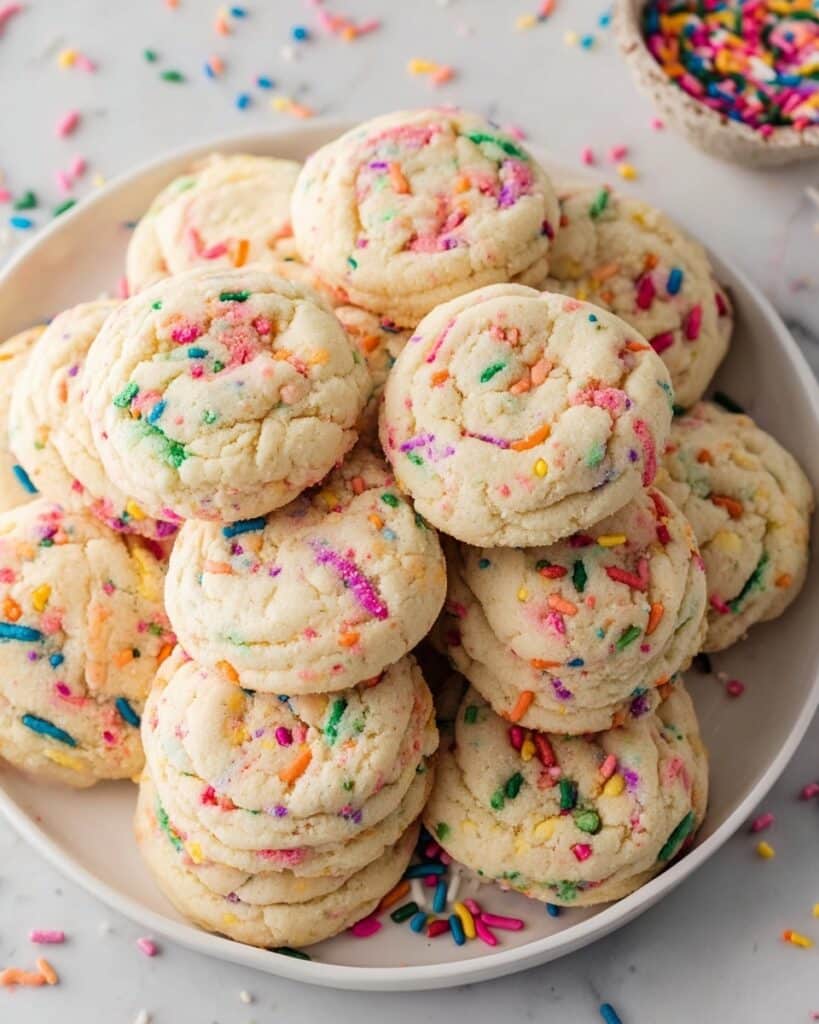 Birthday Cookies with Sprinkles Recipe