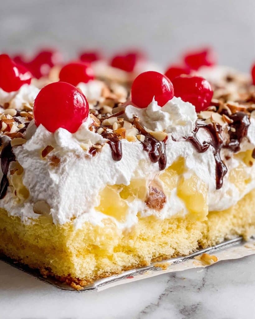 Banana Split Cake Recipe