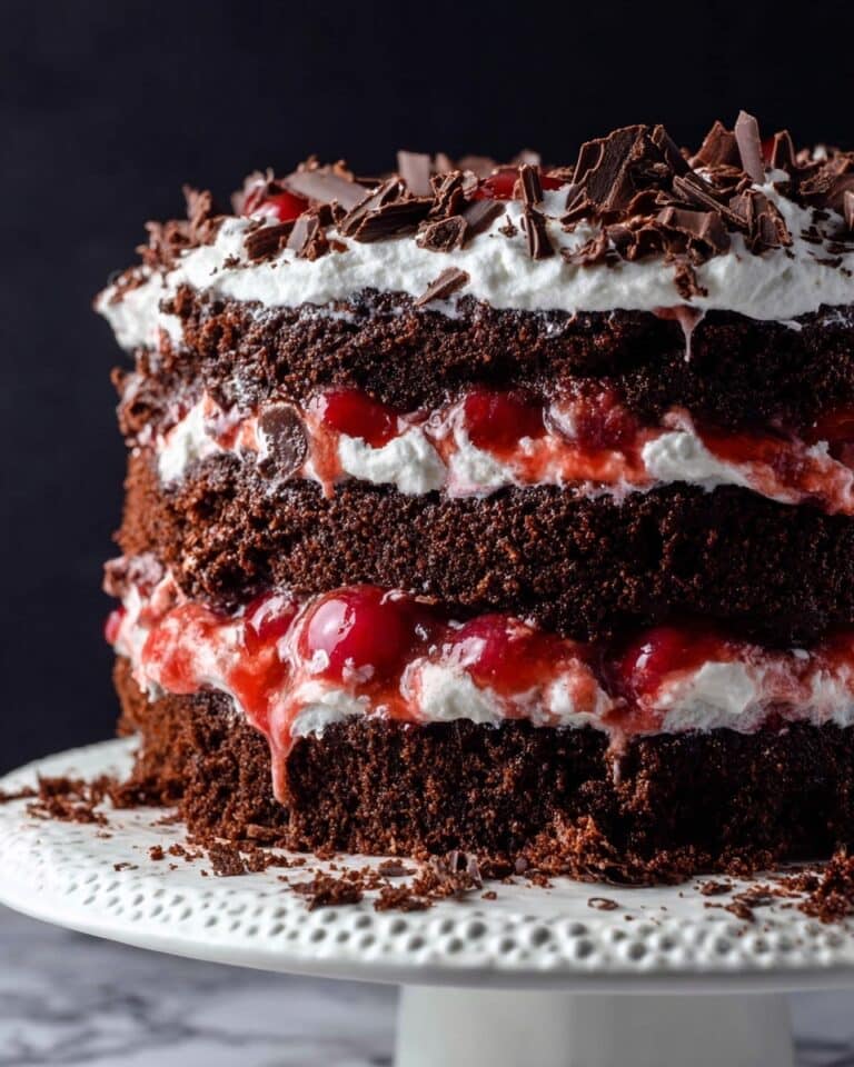 Homemade Black Forest Cake Recipe