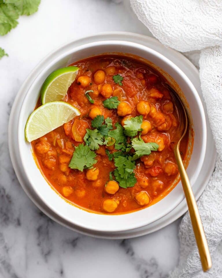 Creamy Coconut Chickpea Curry Recipe