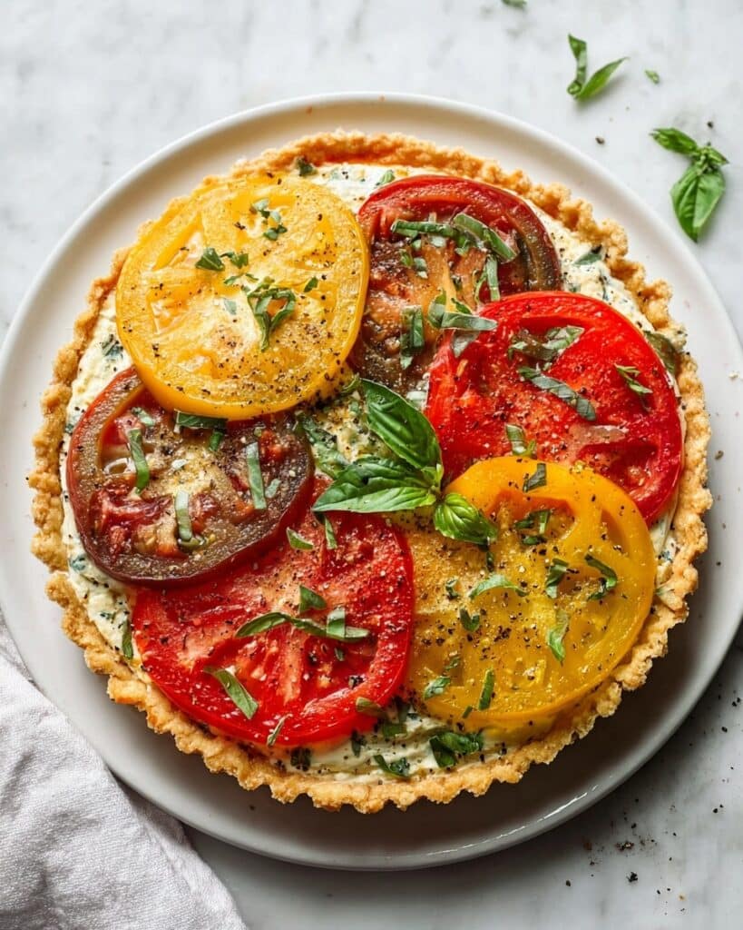 Heirloom Tomato Tart Recipe