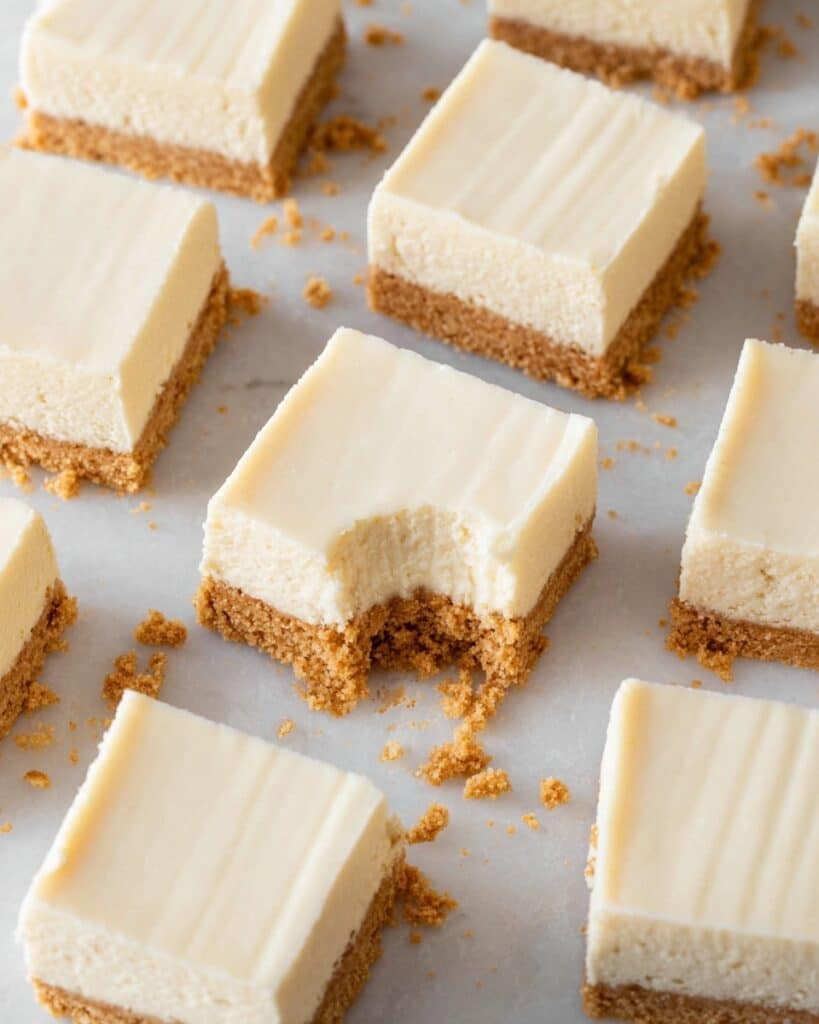 No Bake Cheesecake Bars Recipe