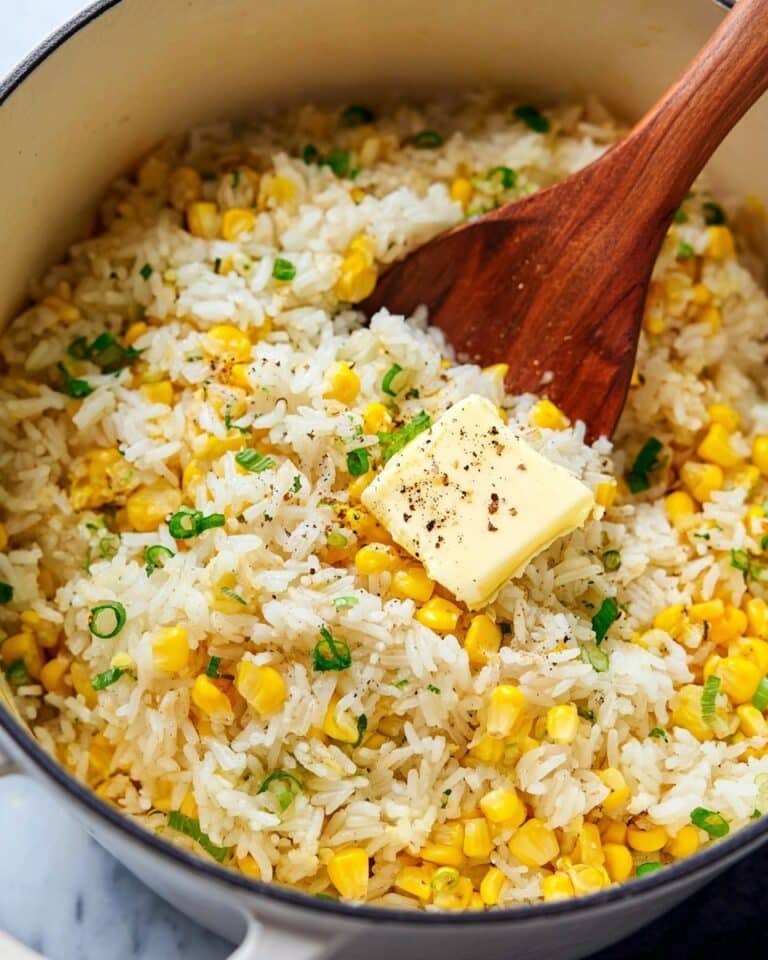 Hot Buttered Corn Rice Recipe
