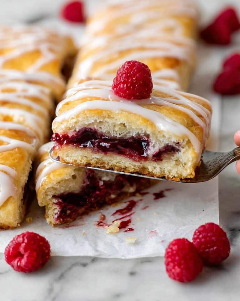 Raspberry Cheesecake Crescent Ring Recipe