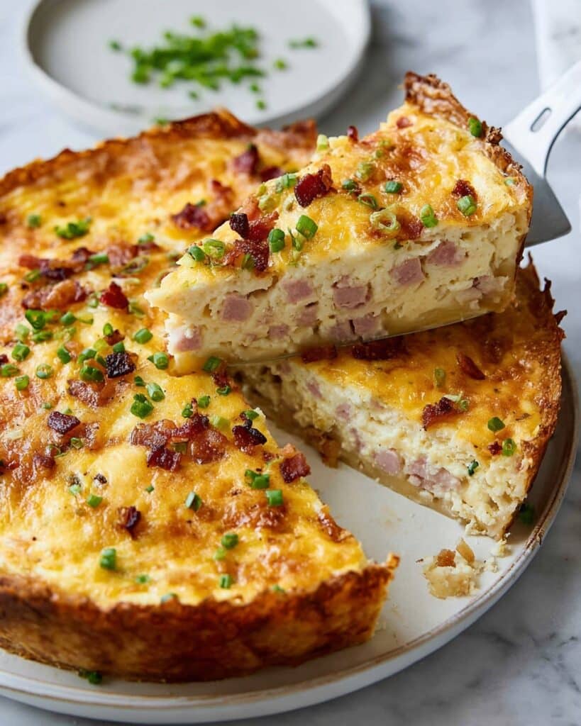 The Best Hash Brown Crust Quiche (Gluten Free) Recipe