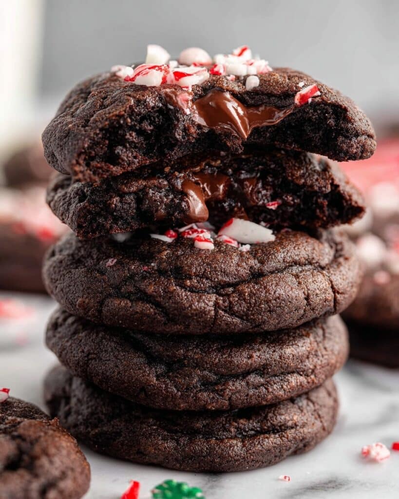 Chocolate Peppermint Cookies Recipe