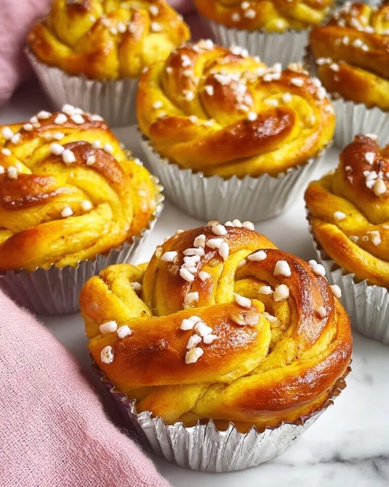 Vanilla-filled Saffron Buns Recipe