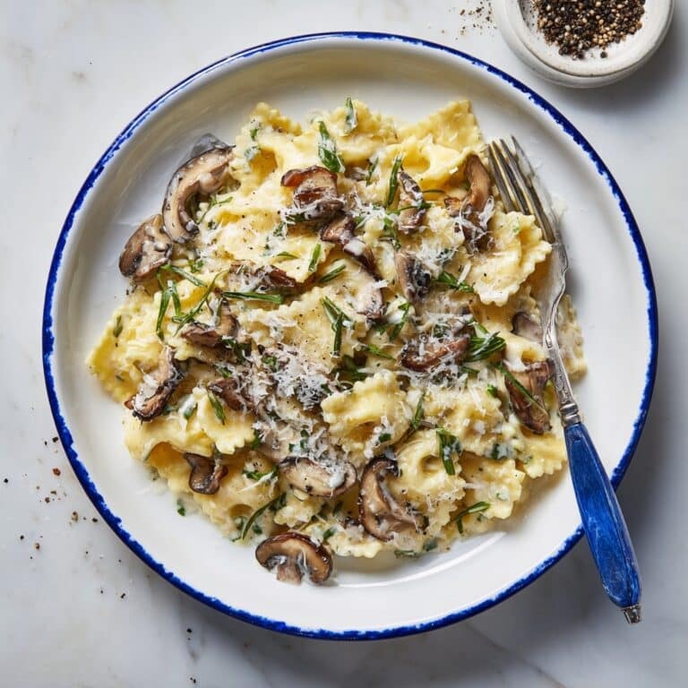 One-Pot Creamy Miso Mushroom Pasta Recipe