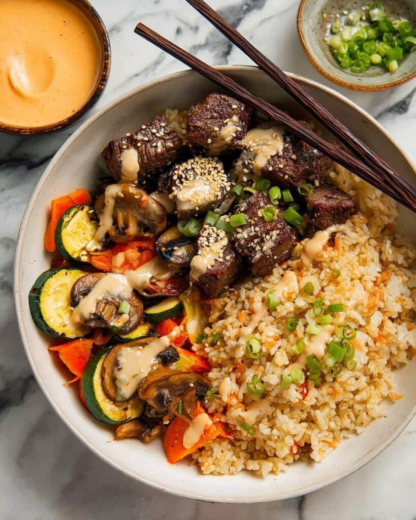 Hibachi Steak Bowls Recipe