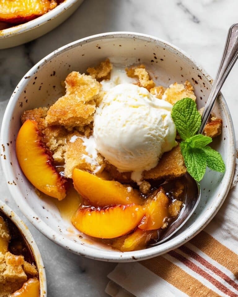 Best-Ever Skillet Peach Cobbler Recipe