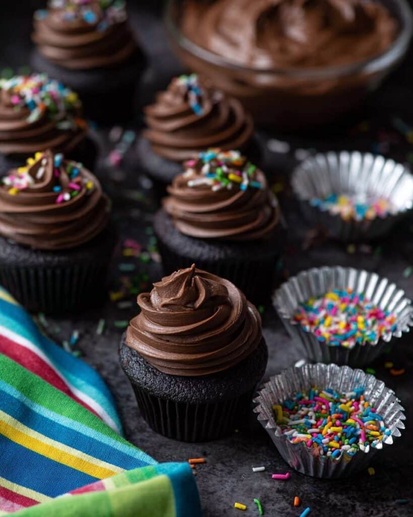 Blackout Chocolate Cupcakes Recipe