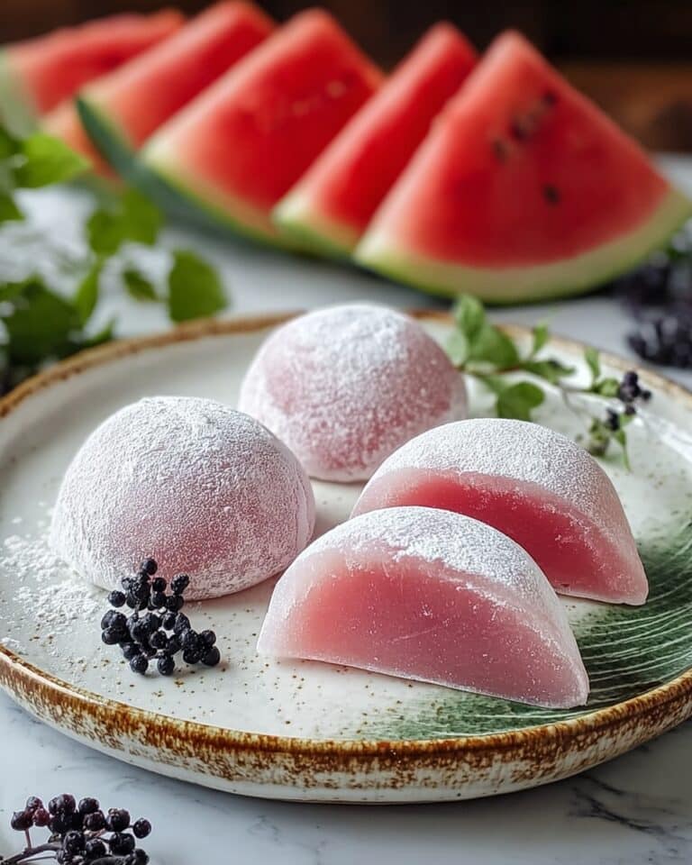 Watermelon Mochi Recipe
