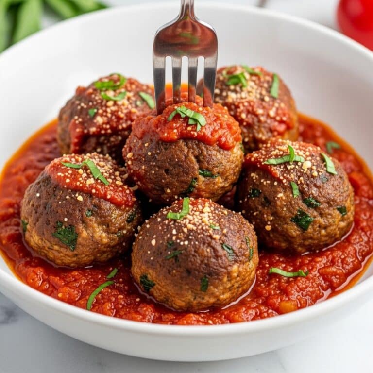 Easy Italian Meatballs Recipe