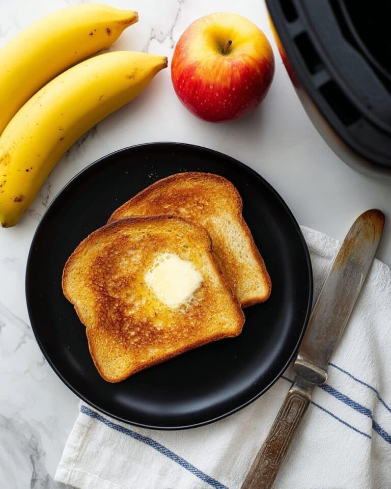 Crispy Air Fryer Toast Recipe
